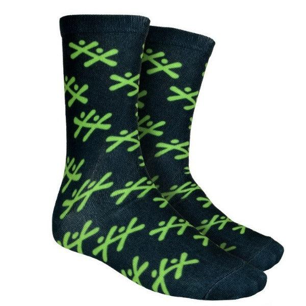 Custom Logo Socks - Jacquard - Canadian Pro Shop Online