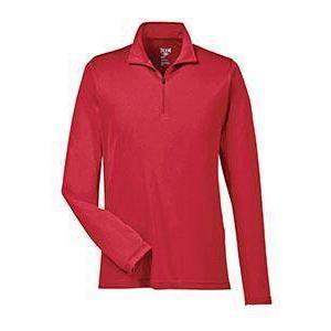 Custom Logo Team 365 Men's Zone Performance Quarter-Zip