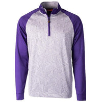 Cutter and Buck All Star Printed 1/2 Zip Pullover - Mens