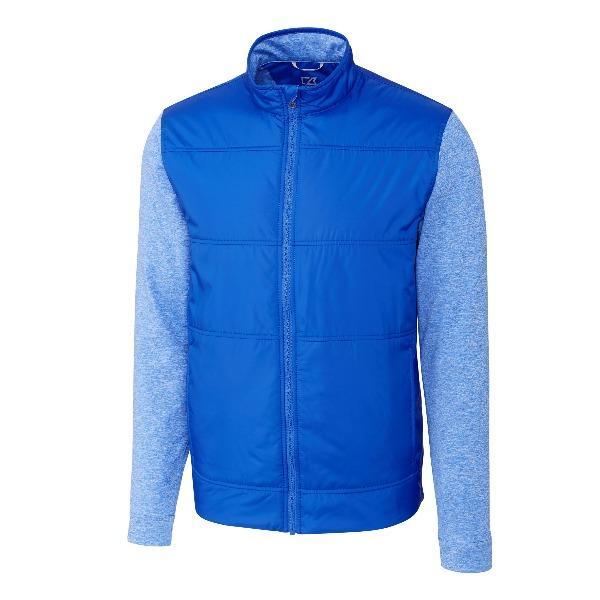 Cutter and Buck Stealth Hybrid Quilted Full Zip Jacket - Mens