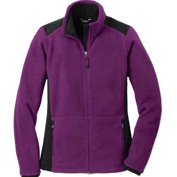Eddie Bauer Sherpa Fleece Full Zip Jacket - Womens