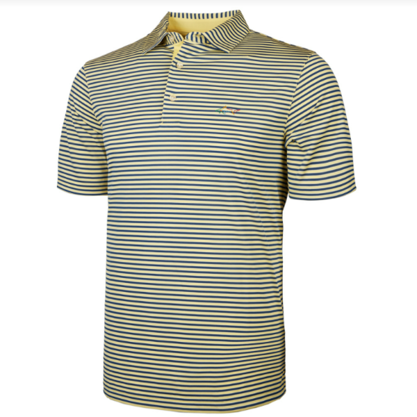 Greg Norman Bar Stripe Self Collar Polo - Mens – Canadian Pro Shop