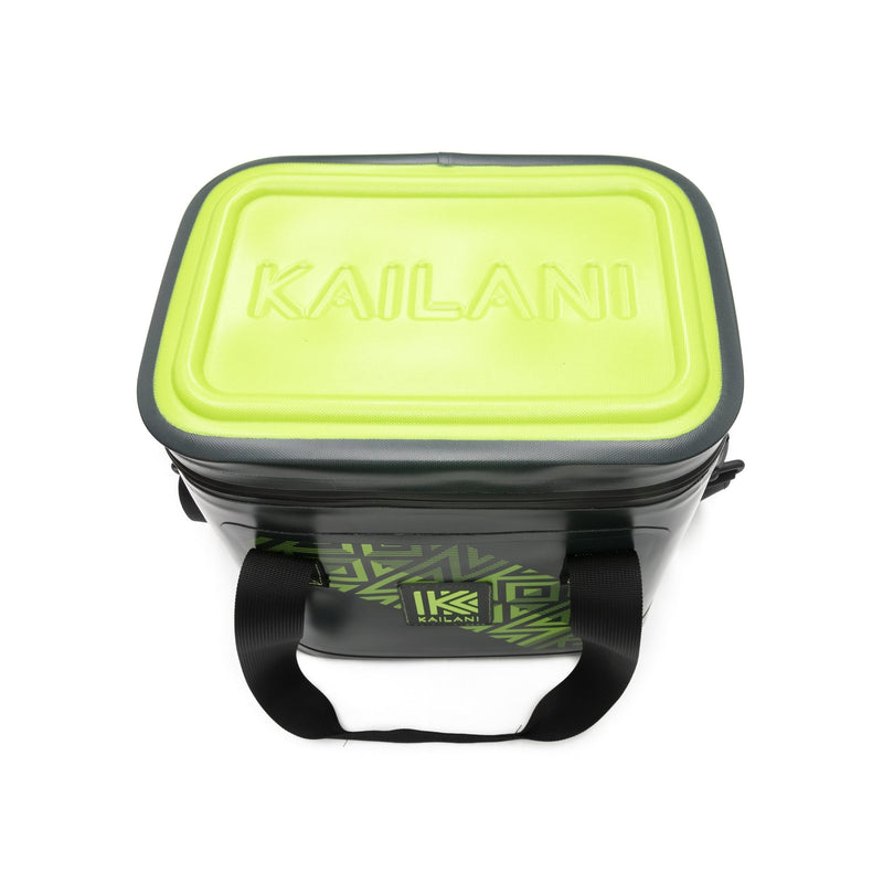 Kailani KUKUI 10 Can Soft Cooler Gray/Lime, KAILANI Sports, Canada