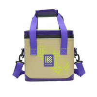 Kailani KUKUI 10 Can Soft Cooler Tan/Purple