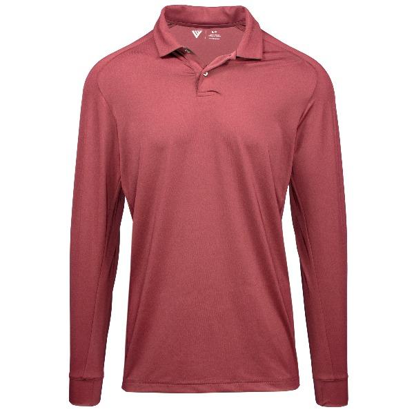 Levelwear Garnet Long Sleeve Polo