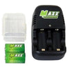 Maxx CR2 3V Rechargeable Bundle with 2PK Extra Batteries