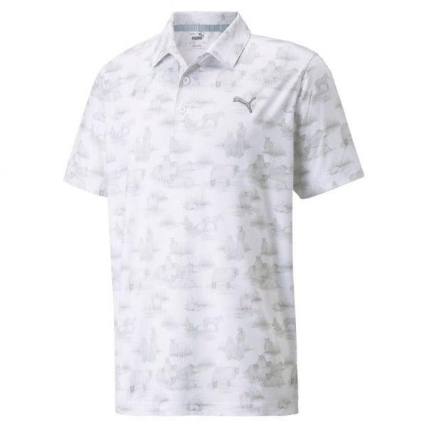 Puma alterknit camo discount polo