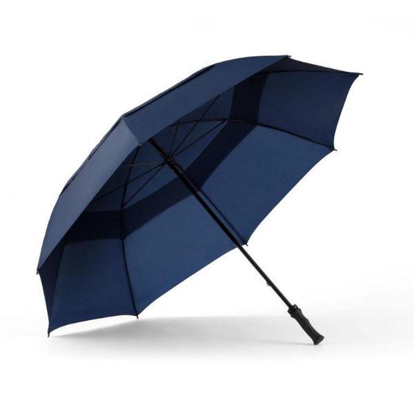 ShedRain Windjammer Vented Auto Open Golf Umbrella, Navy/White