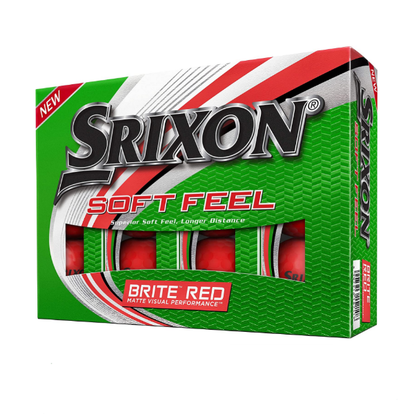 Srixon Soft Feel BRITE Golf Balls - 6 Dozen Packs
