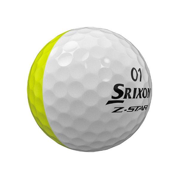 Srixon Z-Star 8 Divide - White/Tour Yellow