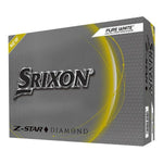 Srixon Z-Star Diamond 2 Golf Balls - Pure White - 6 Dozen Pack