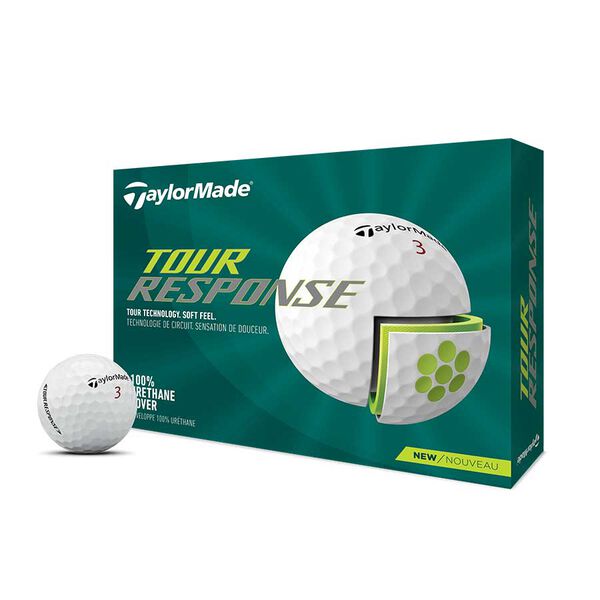 TaylorMade Tour Response 22 Golf Balls - 6 Dozen Pack, TaylorMade, Canada