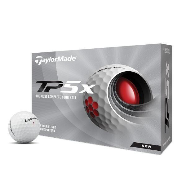 Taylormade TP5x Golf Ball - White