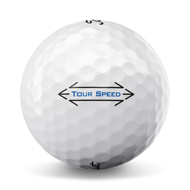 Titleist Tour Speed Golf Balls - One Dozen White