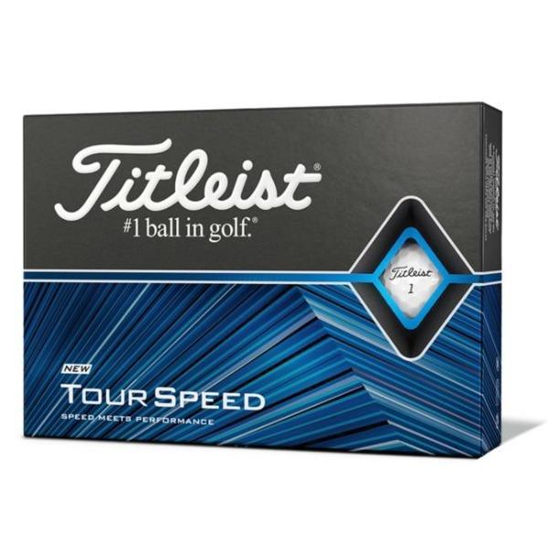 Titleist Tour Speed Golf Balls - One Dozen White