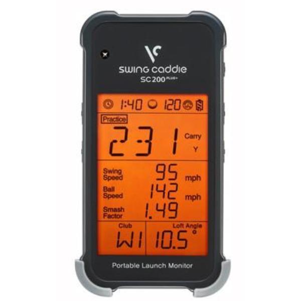 Swing Caddie SC200 ポータブル距離計 Voice Caddie SC200+ Portable Launch Monitor with Voice Output